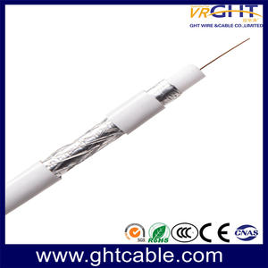 White PVC Coaxial Cable RG59 | VRGHT