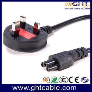 Big UK Power Cord & Power Plug For Laptop Using (BS1363)