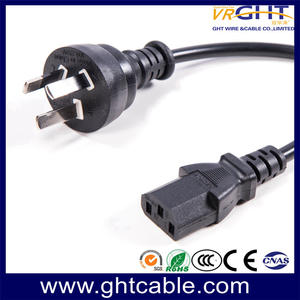 Australia power cord for PC | Factory manufacture Direct Sale power cord GHT