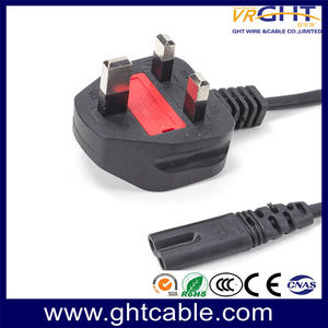 UK BS1363 To C7 Power Cord