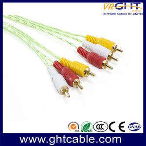 AUDIO CABLE with Gold plated head | Factory Direct Sale audio cable - GHT