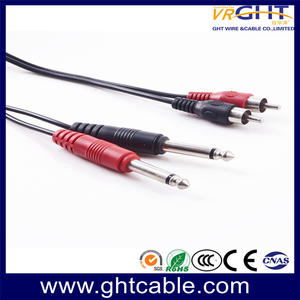 AUDIO CABLE with Gold plated head | Factory Direct Sale audio cable - GHT