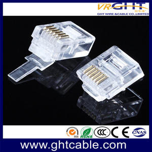 RJ12 6P6C Crystal Connector