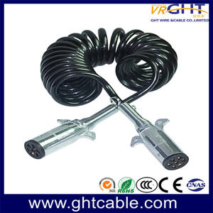 7 Core Spring Wire Trailer Cable