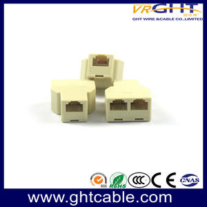 RJ45 3 WAY ADAPTOR-6P NW01-C01