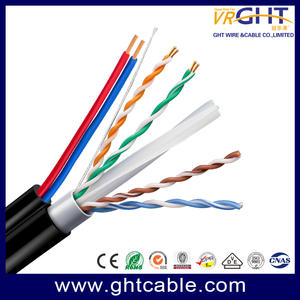 Outdoor UTP Cat6 Network Cable Single PE jacket---VRGHT